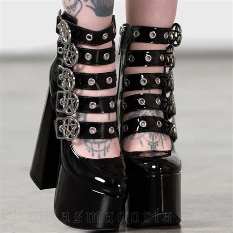 fake platform shoes
